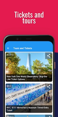 NEW YORK Guide Tickets & Map screenshots