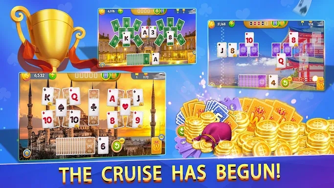 Solitaire Travel World Cruise screenshots