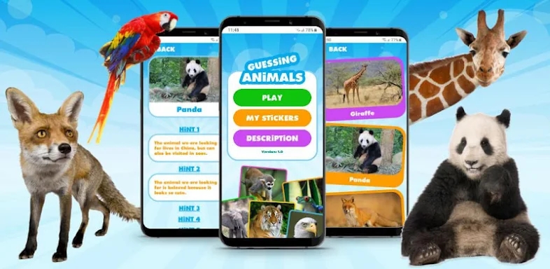 Guessing Animals screenshots