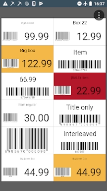 Barcode Generator - labels PDF screenshots