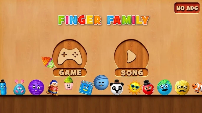 Finger Family Rhymes And Game screenshots
