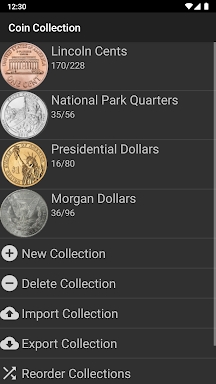 Coin Collection screenshots