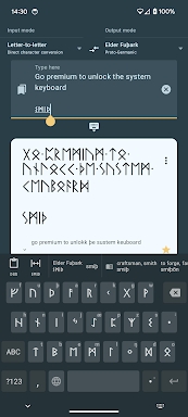 Write in Runic (Runes writer) screenshots
