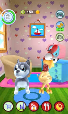 Talking Puppy And Chick screenshots