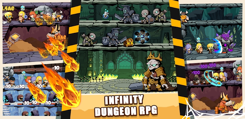 Tap Dungeon Hero-Idle RPG Game screenshots