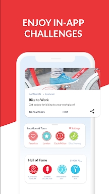 Bike Citizens Cycling App GPS screenshots
