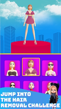JoJo Dancing Hair Race 3D Game screenshots
