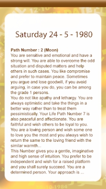 Numerology - Your Personality screenshots