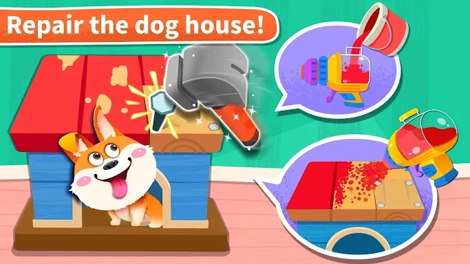Baby Panda' s House Cleaning screenshots