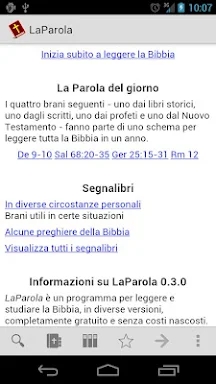 LaParola - the Italian Bible screenshots