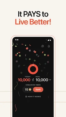 NoomVibe Step Tracker & Advice screenshots
