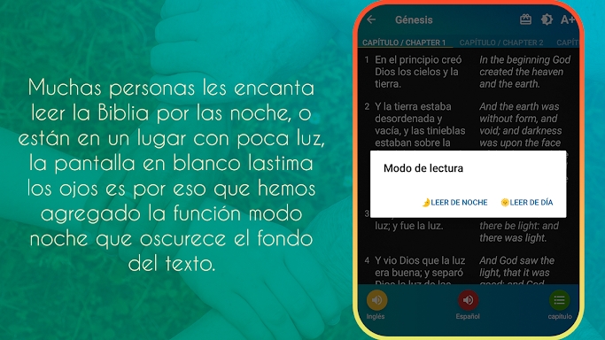 Biblia Bilingüe Español Inglés screenshots