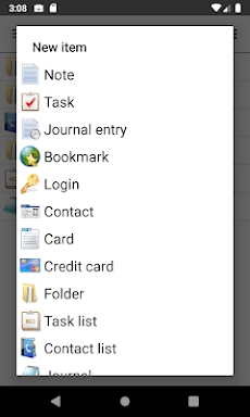 B-Folders Password Manager screenshots