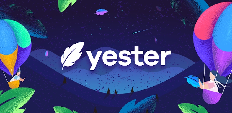 Yester: Write the story of you screenshots