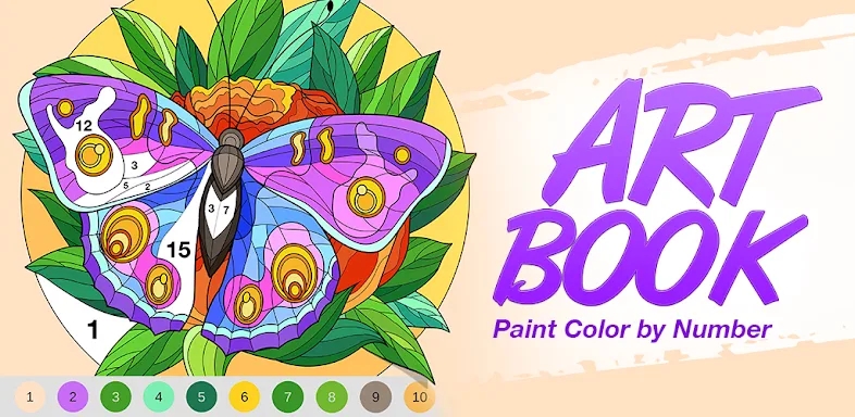 Art Book Paint Color by Number screenshots