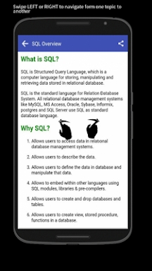 SQL Tutorial screenshots