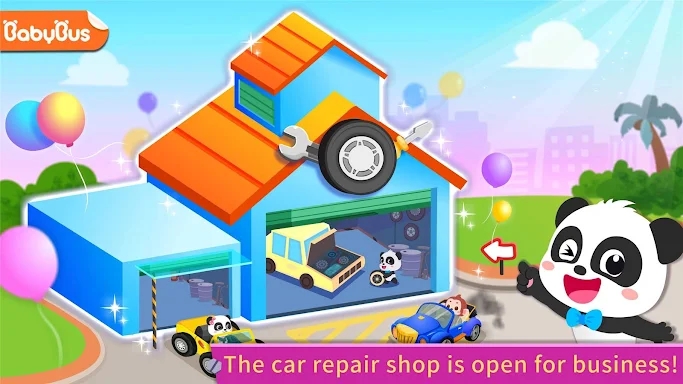 Little Panda's Car Repair screenshots