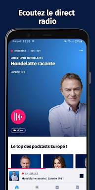 Europe 1: radio, podcast, actu screenshots