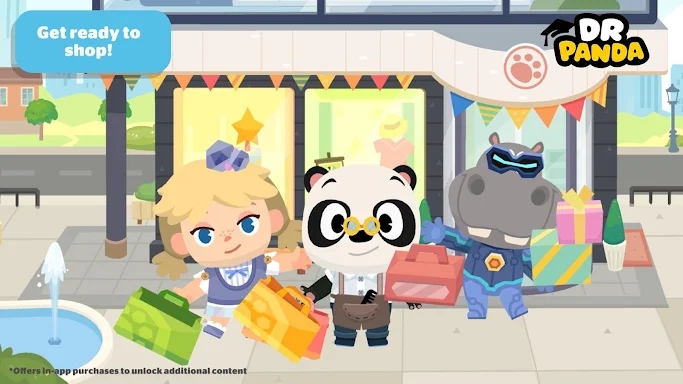 Dr. Panda Town: Mall screenshots
