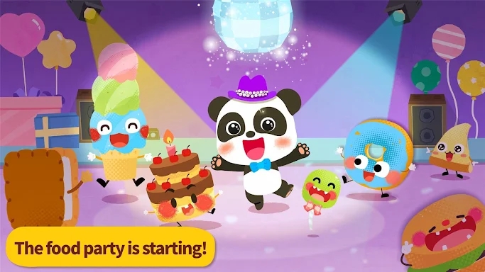 Baby Panda's Food Party screenshots