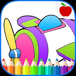 Airplanes & Jets Coloring Book
