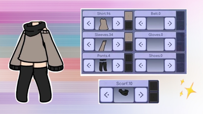 Outfit Ideas Gacha Club screenshots