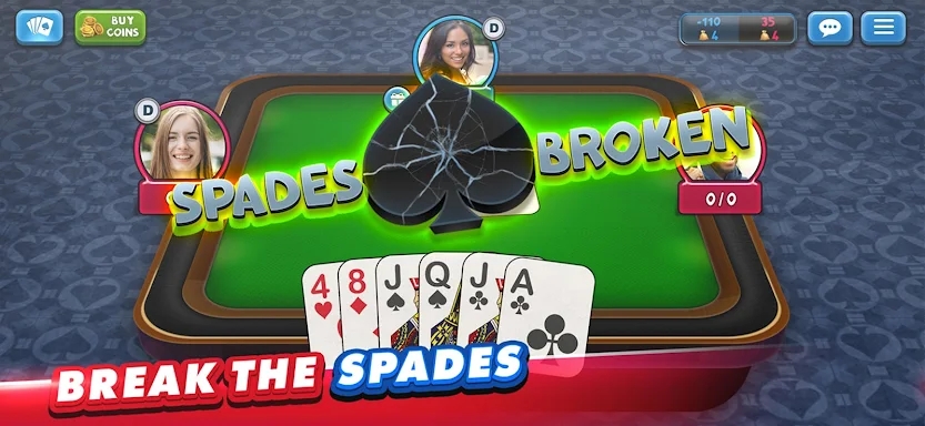 Spades Plus - Card Game screenshots