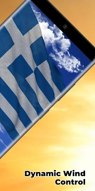 Greece Flag Live Wallpaper screenshots