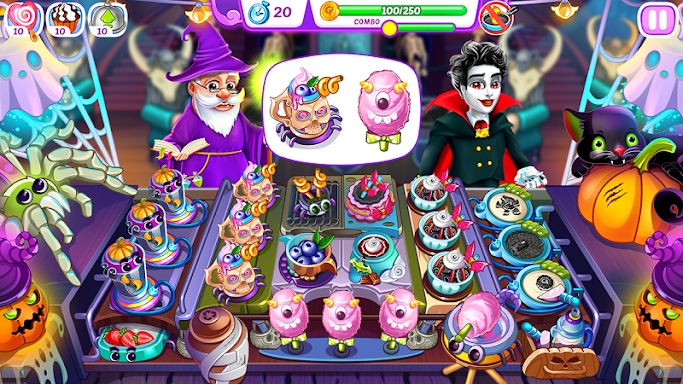 Halloween Madness Cooking Game screenshots