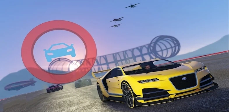 Mega Ramp Car Offline Games screenshots