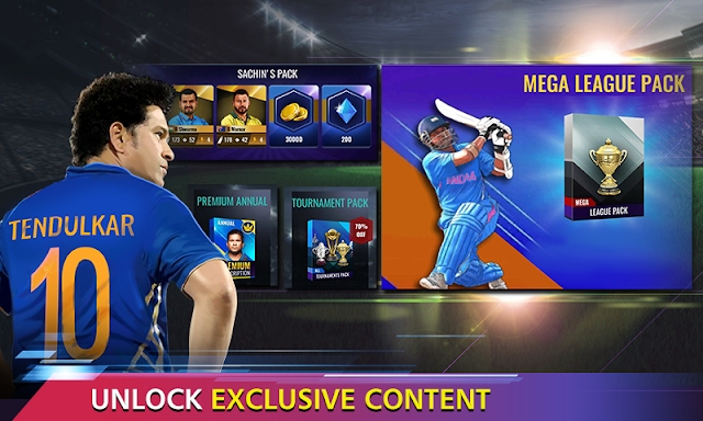 Sachin Saga Cricket Champions screenshots