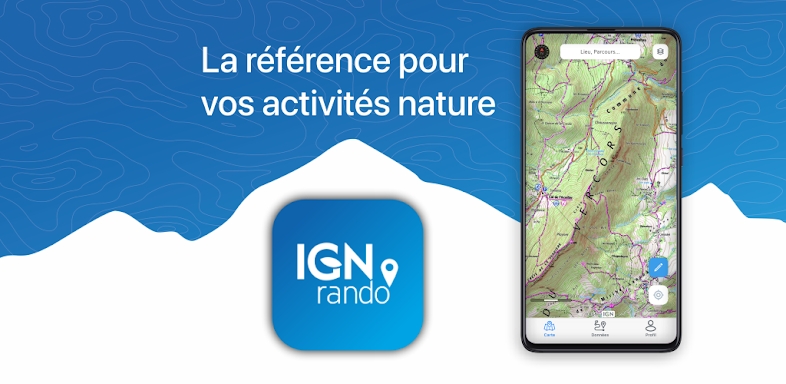 IGNrando' – France hiking maps screenshots