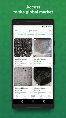 Scrapo - Plastic Recycling Marketplace screenshots