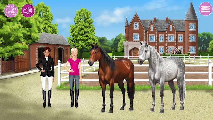 Pferde- und Reiter Anzieh-Spaß screenshots