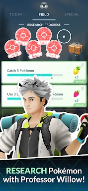 Pokémon GO screenshots