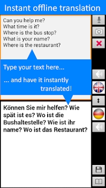 Offline Translator: German screenshots
