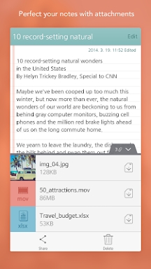 SomNote - Beautiful note app screenshots
