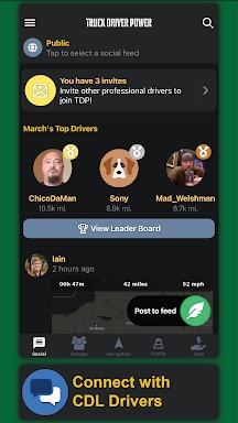 Truck Driver Power - Truck GPS screenshots