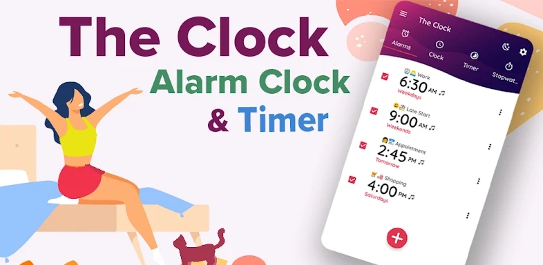 The Clock: Alarm Clock & Timer screenshots