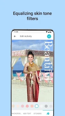 Thai Wedding Dress Photo Edit screenshots