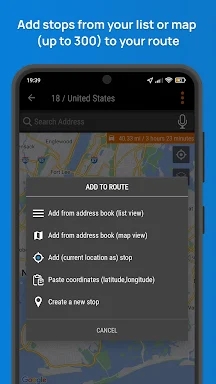 Routin Smart Route Planner screenshots