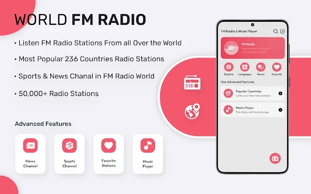 FM Radio Without Earphone screenshots