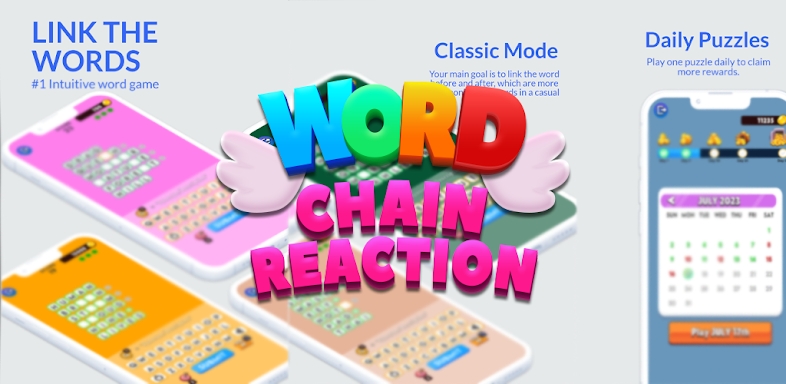 Words - Chain Reaction screenshots