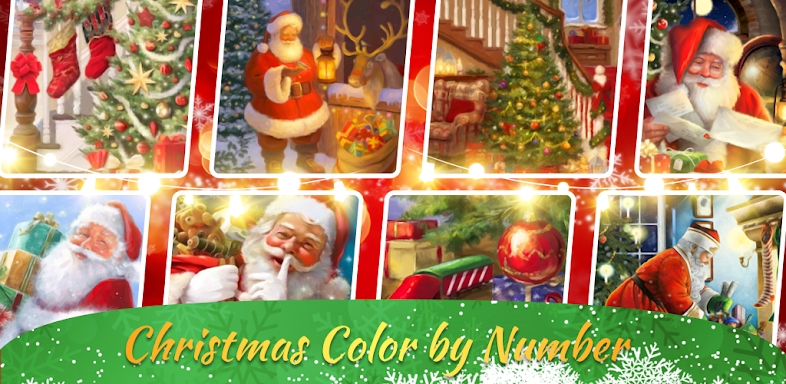 Christmas Color by Number screenshots