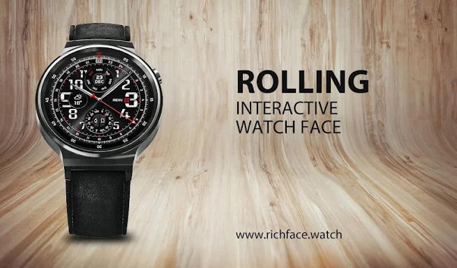 Rolling Watch Face screenshots