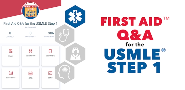 First Aid QA for USMLE Step 1 screenshots