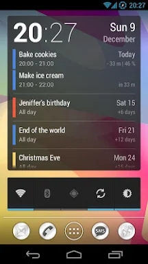 Neat Calendar Widget screenshots