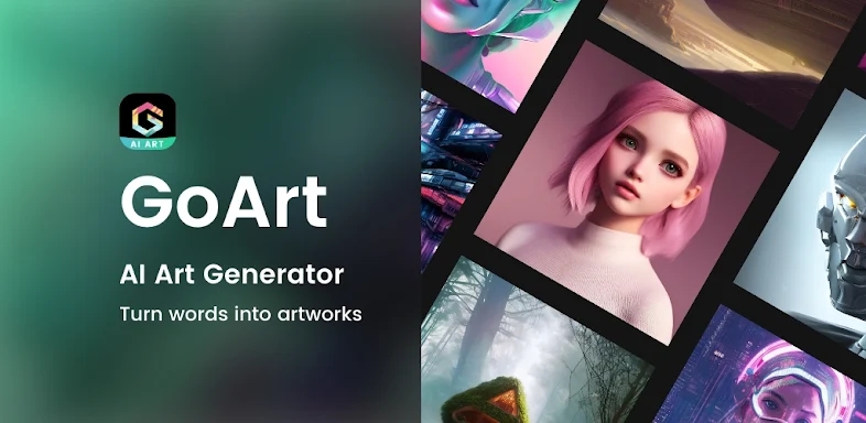 AI Art Image Generator – GoArt screenshots