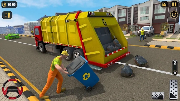Trash Dump Truck Driver Game screenshots