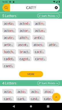 Wordfinder by WordTips screenshots